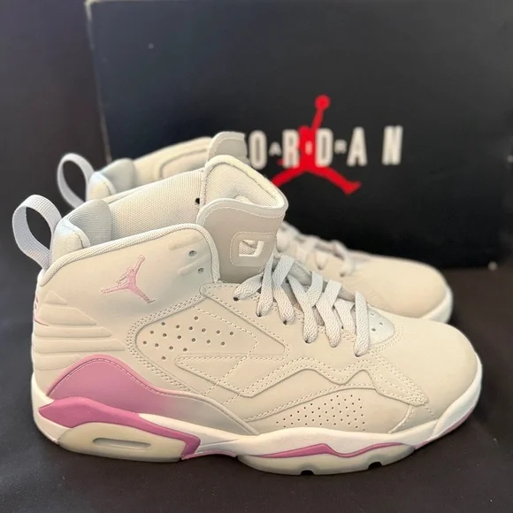 Air Jordan Women’s MVP Neutral Grey Orchid Size 8 FB9019-001 Pre-owned - Picture 2 of 10